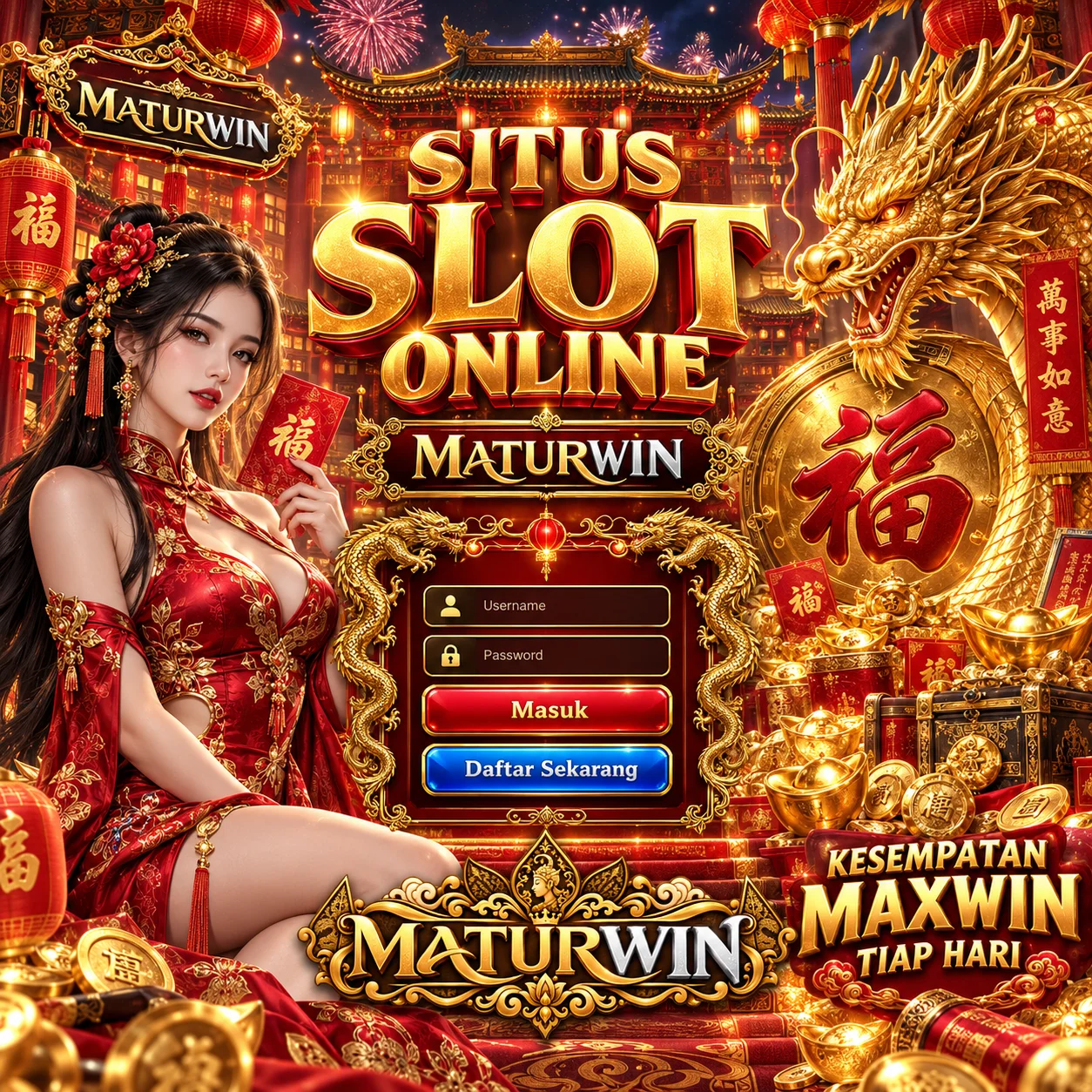 Situs Slot Online Maturwin Kesempatan Maxwin Tiap Hari
